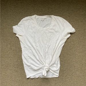 Madewell tie bottom top